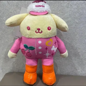 산리오 하라주쿠 한정판 마스코트 홀더 폼폼푸딩 롱 레그