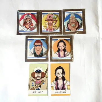 원피스 해군 조직도 캔뱃지 카드 묶음 판매 사카즈키 해군 ONEPIECE