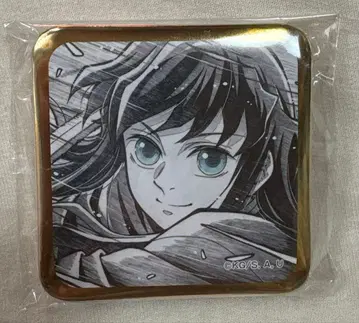 귀멸의 칼날 ufotable DINING 귀멸극장 스퀘어 캔뱃지 무이치로