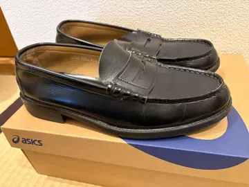 HARUTA 블랙 로퍼 25.5cm