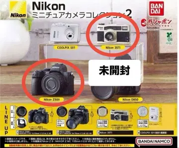 2종 니콘 미니어처 카메라 컬렉션 2 가챠 반다이 가샤폰