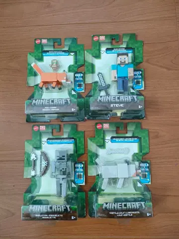 Minecraft 마인크래프트 베이직 피규어 세트