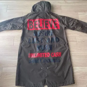 BLACK WEIRDOS 나일론 Ruin-ADCoat L 사이즈