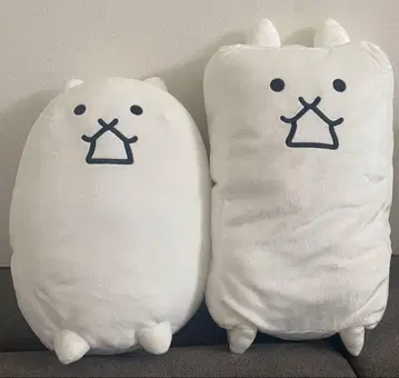 냥코 대전쟁 BIG 봉제 인형 네코카베 탱크네코 택 포함 미사용 새상품