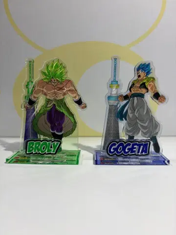 레어 드래곤볼 브로리 오지터 스카이트리 한정판 아크릴 스탠드