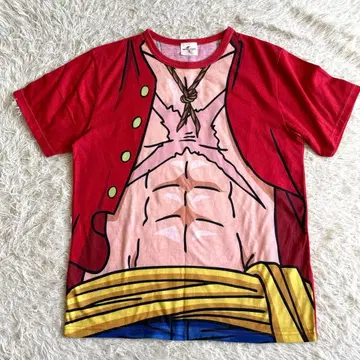 USJ 원피스 루피 T셔츠 코스프레