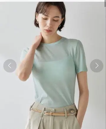 정가 12000엔 Whim Gazette 시어 스트레치 풀오버