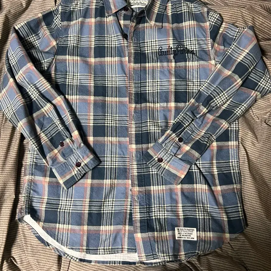 Wacko Maria Rayon Ombre Check Shirt Multicolor #와코마리아,#옴브레