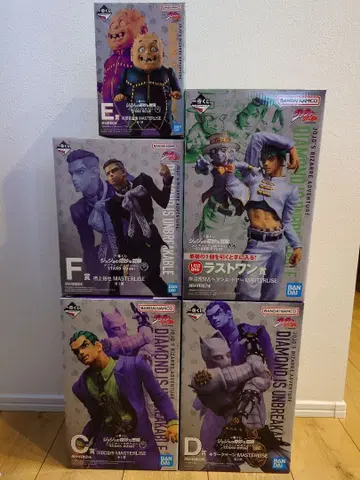 죠죠의 기묘한 모험 C D E F 라스트 원상 미개봉 새상품 세트