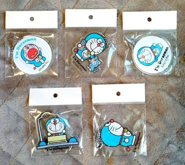 도라에몽 아크릴 키링 5개 세트 I'm doraemon