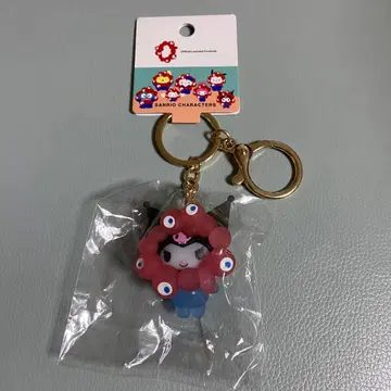 만박 쿠로미 입체 마스코트 클리어 컬러 키링