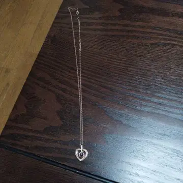 하트형 펜던트 목걸이 골드 계열