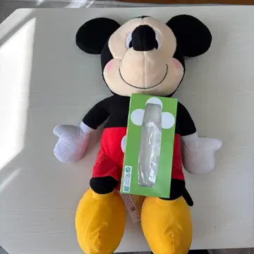 미키마우스 봉제 인형 약 30cm 박스 포함