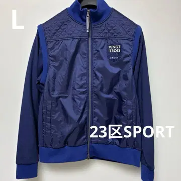 23구SPORT 소매 탈부착 가능 블루종