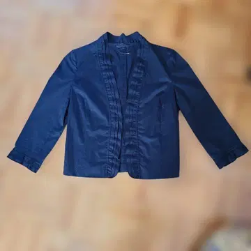 ANAYI 노카라 자켓 38 블랙