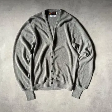 USA 제조 60년대 빈티지 아크릴 니트 가디건