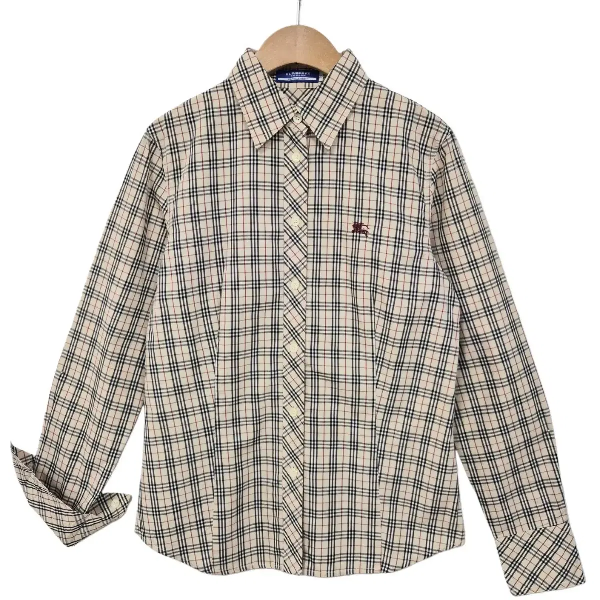 BURBERRY BLUE LABEL Puff Sleeve Blouse38 【公式通販】