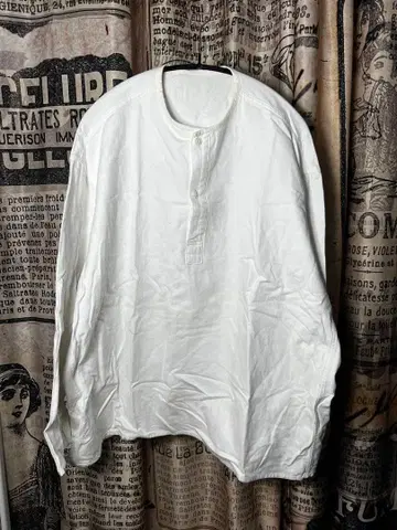 빈티지 러시아군 슬리핑 셔츠