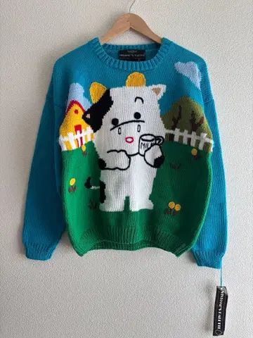 Vivianne's Palette 홀슈타인 패턴 핸드메이드 스웨터