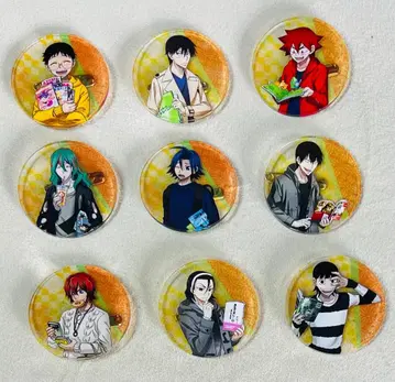 겁쟁이 페달 포춘 아크릴 배지 독서의 가을 ver. 9개 세트 미사용품