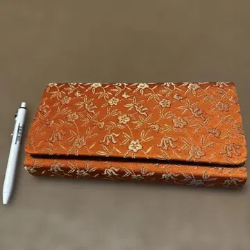 [컨디션 최상] 꽃무늬 자수백 클러치백 결혼식 입학식 파티 기모노