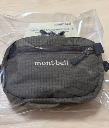 mont-bell 몽벨 벨트 파우치 카키