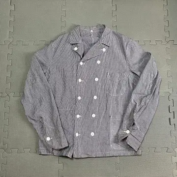 50s 부처 자켓 V포켓 프렌치 더블 브레스트 하운드투스