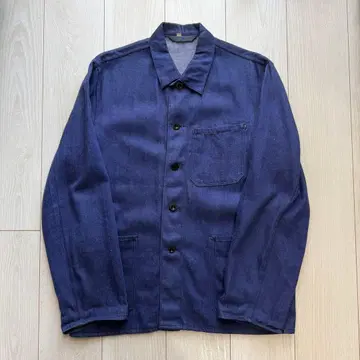 50s 프랑스군 데님 커버올 빈티지 구제 의류 유로