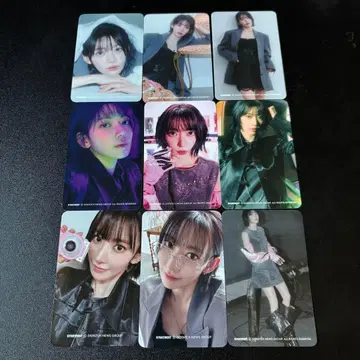 LE SSERAFIM 사쿠라 dicon 랜티큘러 9장 트레이딩 카드