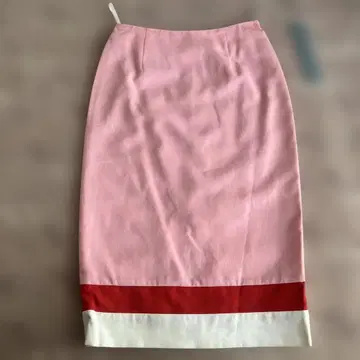 인터플래닛 핑크 블록 디자인 봄/여름용 택 포함 새상품 정가 14000엔