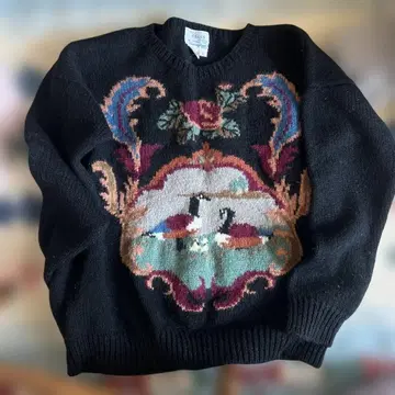 스코틀랜드 니트 100% 울@24