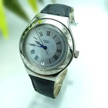Swatch 자동 와인딩 시계 실버