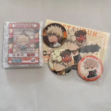 나의 히어로 아카데미아 캬라캬챠~ 캔뱃지 세트 바쿠고 카츠키