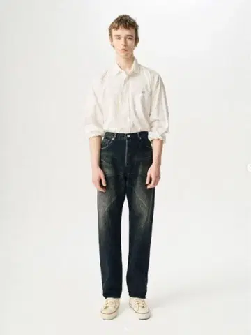 Herill 24aw HL REGULAR DENIM BLACK