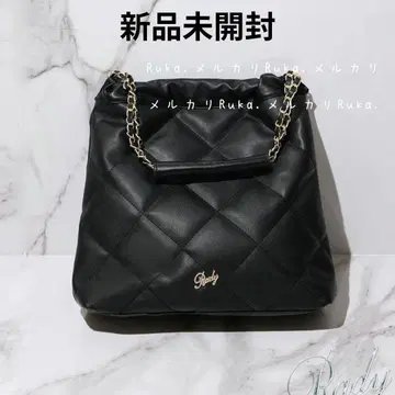 Rady 퀼팅 체인 토트백 FO0010 블랙