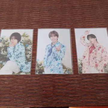 시오타 마사키 마츠오카 타쿠야 오노데라 츠바사 사진 3매 세트