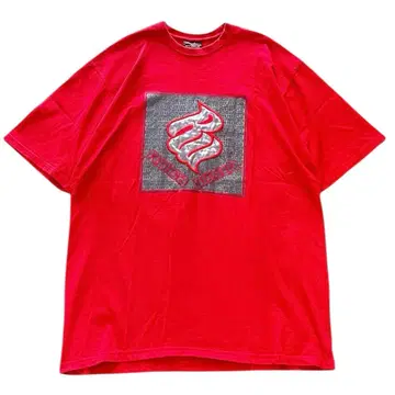 로카웨어 ROCA WEAR 티셔츠 hiphop B계 y2k 자수 로고