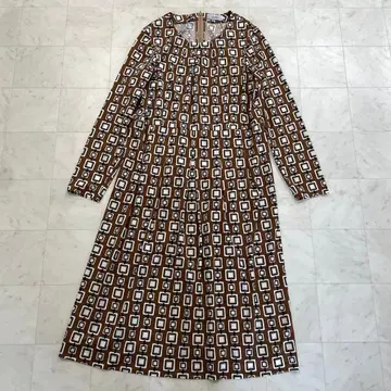 Leilian 손세탁 가능 지오메트릭 원피스 최근 택 빅 사이즈 13