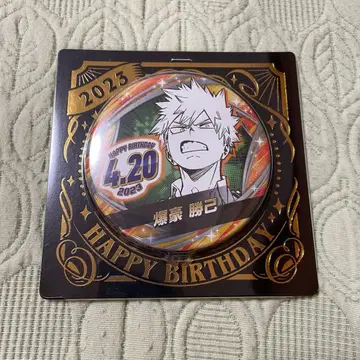 바쿠고 카츠키 벌스데이 굿즈 2023 캔뱃지