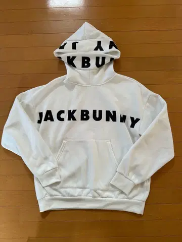 Jack Bunny 남성용 후드티 화이트 XL