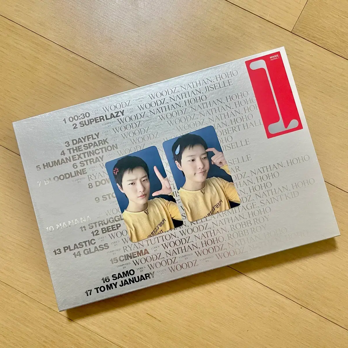woodz photocard set Archive.1 | Bunjang Global