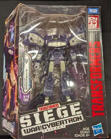 HASBRO SIEGEWARFORCYBERTRON SHOCKWAVE