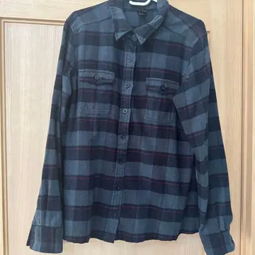 patagonia 오가닉 코튼 플란넬 체크 셔츠