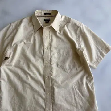 새상품급 ST.JOHN'S BAY 세인트존스베이 반팔 셔츠 베이지