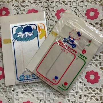 산리오 리틀트윈스타 키키라라 헬로키티 네임 라벨