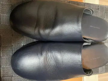 ZARA origins 가죽 샌들 네이비 사이즈 40