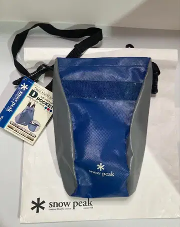 [ 초레어품 ] snow peak D POCKET 아웃도어 파우치
