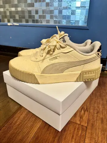 PUMA 푸마 캐리나 396346-01 레오파드 무늬 24.5cm