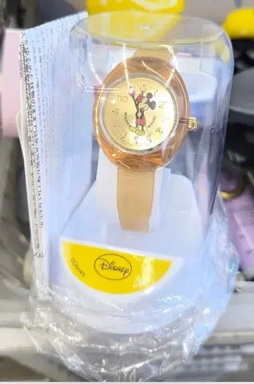 미사용 Disney 미키마우스 손목시계 디즈니 워치