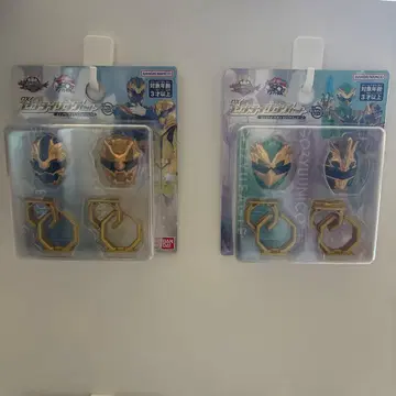 DX 센타이 반지 세트 이글 & 유니콘 레온 & 티라노